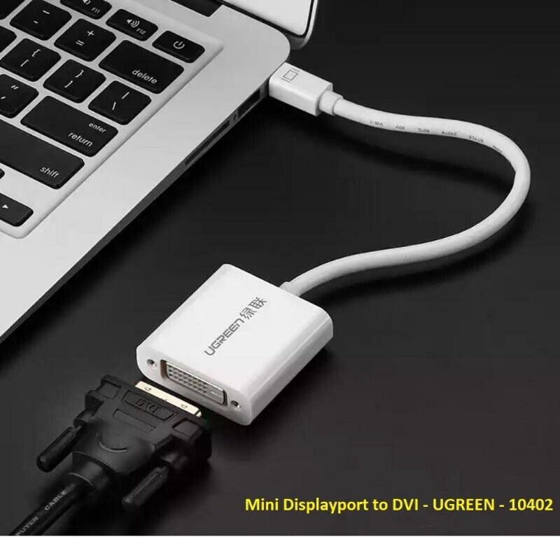 Ugreen 40253 Dây, Cáp chuyển đổi HDMI to VGA ( không Audio) Cao Cấp Chính Hãng