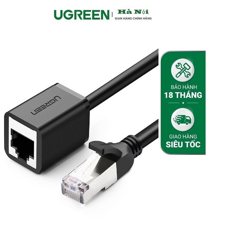 Ugreen 11283 Cáp mạng đúc sẵn Cat6 nối dài 5M cao cấp chính hãng