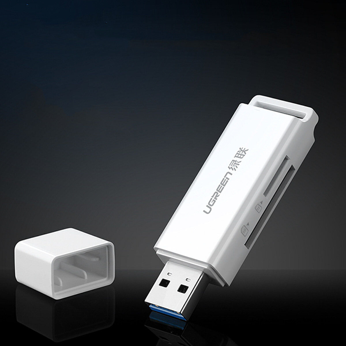 Ugreen 20119 - Đầu chuyển USB A 3.0 2 Đầu Âm Chính Hãng Cao Cấp