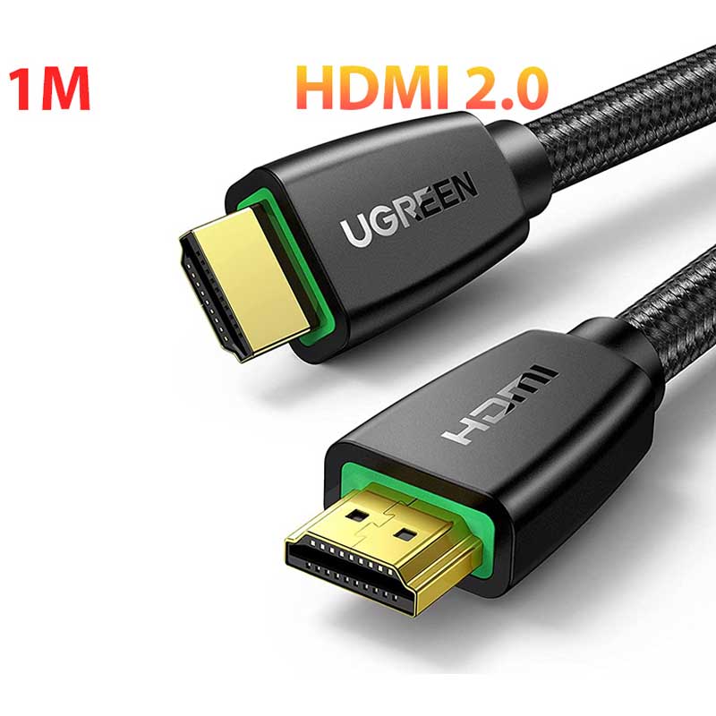 Ugreen 40408 Cáp HDMI UGREEN M/M 1m (Đen) cao cấp chính hãng