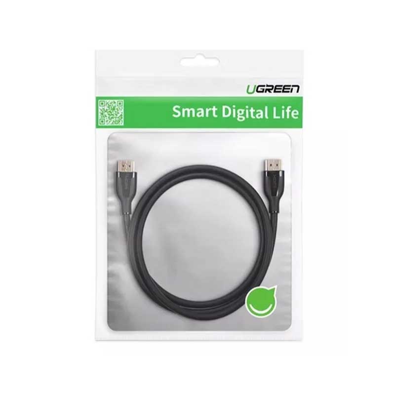 Ugreen 60439 Cáp HDMI UGREEN AM/AM 1.5m (Đen) cao cấp hỗ trợ đỗ phân giải 4K/60Hz