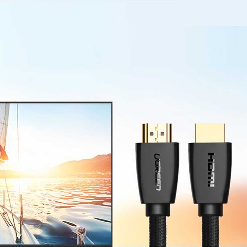 Ugreen 40408 Cáp HDMI UGREEN M/M 1m (Đen) cao cấp chính hãng