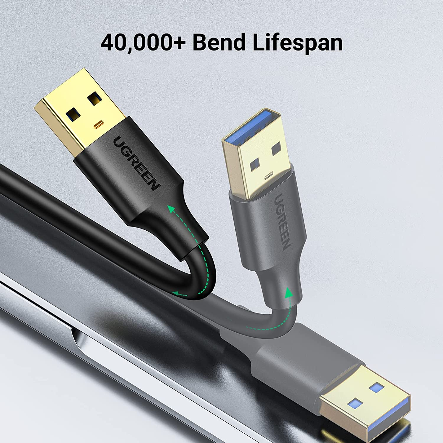Dây - Cáp USB 3.0 nối hai đầu dương dương dài 1.5M chính hãng Ugreen 10310 cao cấp