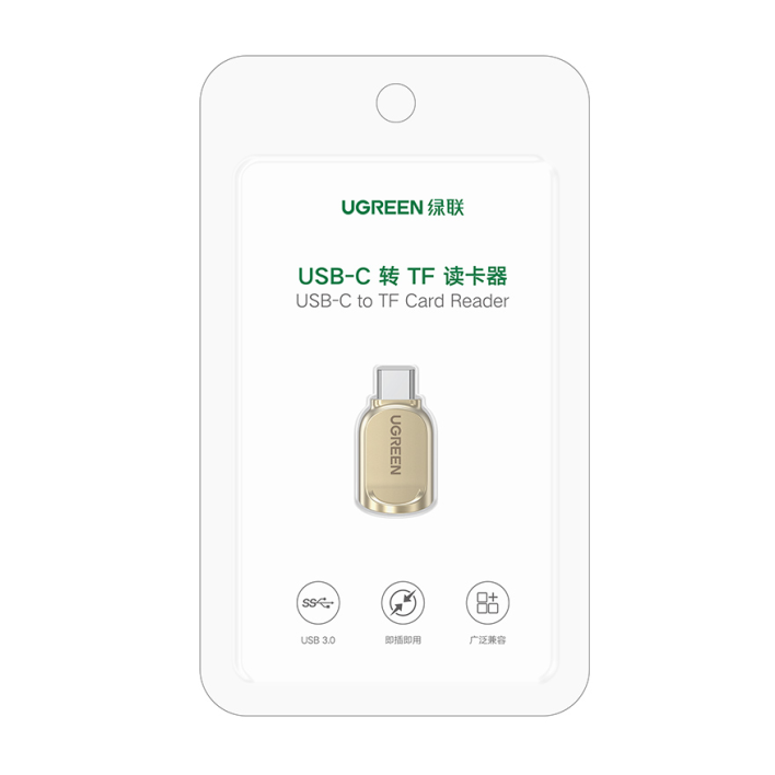 Ugreen 20119 - Đầu chuyển USB A 3.0 2 Đầu Âm Chính Hãng Cao Cấp