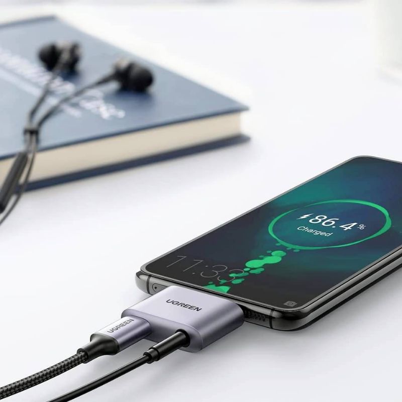 UGREEN 70311 Đầu chuyển đổi USB-C sang jack 3.5mm chính hãng