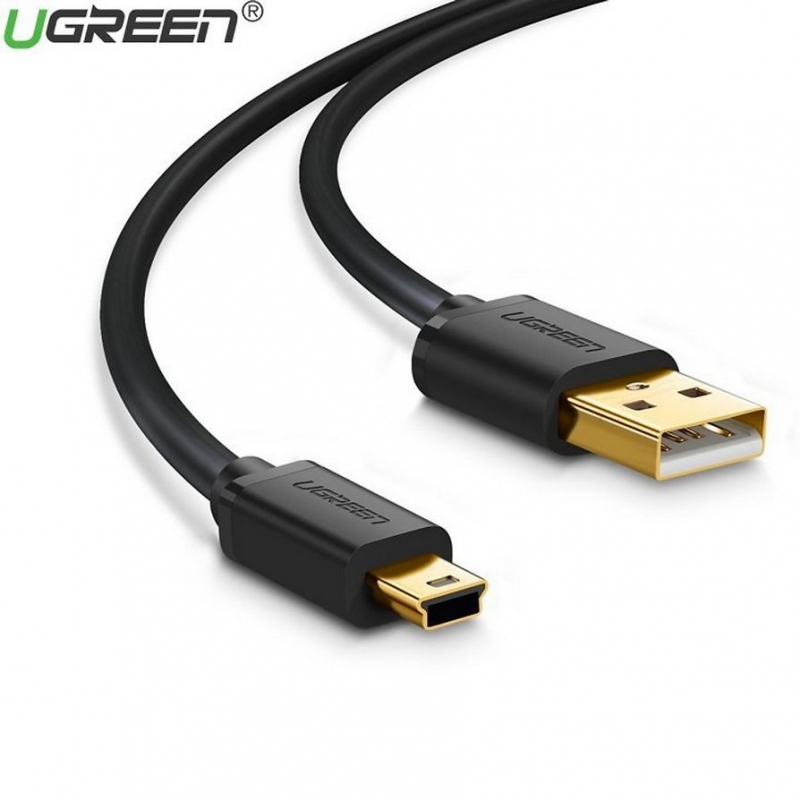 Ugreen 10353 Cáp USB 2.0 to USB Mini 25cm cao cấp