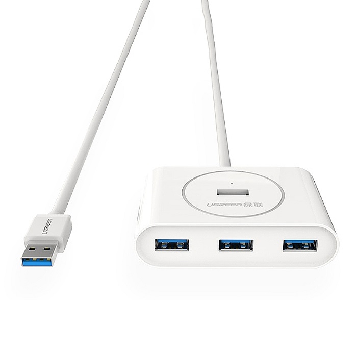 Bộ chia Hub USB 3.0 ra 4 cổng dài 80cm chính hãng Ugreen 20283 cao cấp