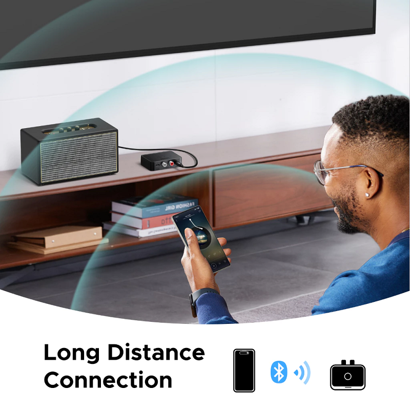 Bộ Thu Bluetooth Bộ Chuyển Đổi Âm Thanh Bluetooth 6.0 BT505-55545 cao cấp