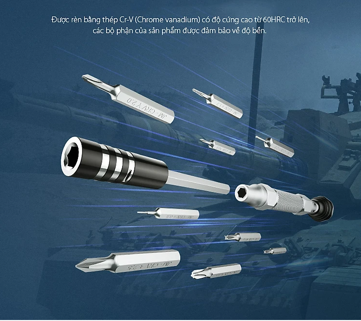 Bộ tuốc nơ vít hợp kim nhôm 38 trong 1 đa chức năng UGREEN CM372 80459