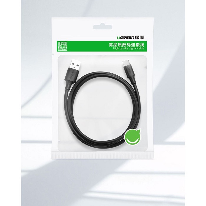 Cáp sạc và truyền dữ liệu tốc độ nhanh USB 3.0 sang USB type C, 3A dài 1M Ugreen US184 20882