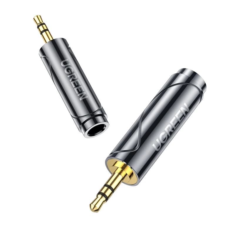 Đầu chuyển đổi 3.5mm dương sang 6.35/6.5mm âm Ugreen 60711 cao cấp