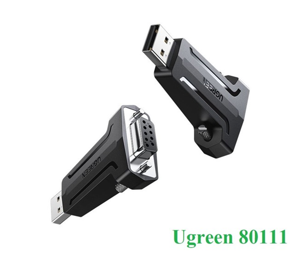 Đầu chuyển đổi USB 2.0 sang RS 232 Com âm DB9 rs232 Ugreen 80111 chính hãng