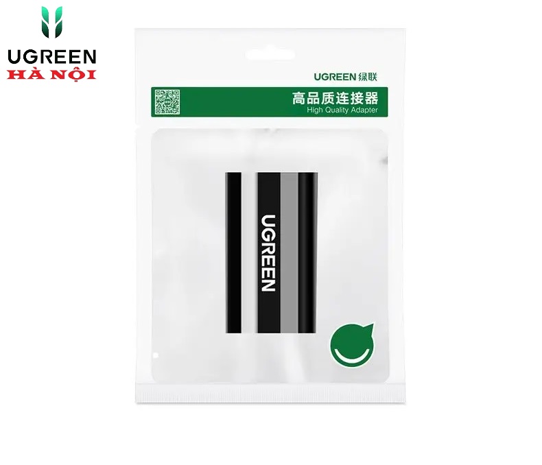 Đầu nối mạng RJ45 tốc độ cao 10GB , chống sét Ugreen 30837 màu đen