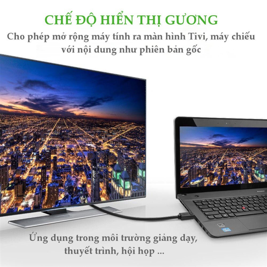 Dây, Cáp Displayport sang Displayport Ugreen dài 2m cao cấp 10211 cao cấp