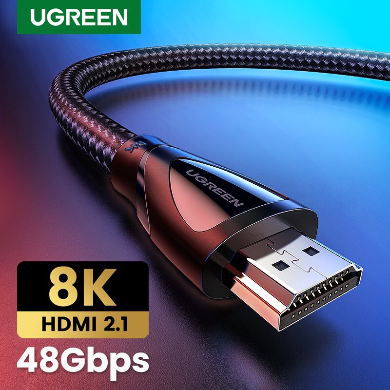 Dây, Cáp HDMI 2.1 dài 2M Ultra HD 8K @ 60Hz Ugreen