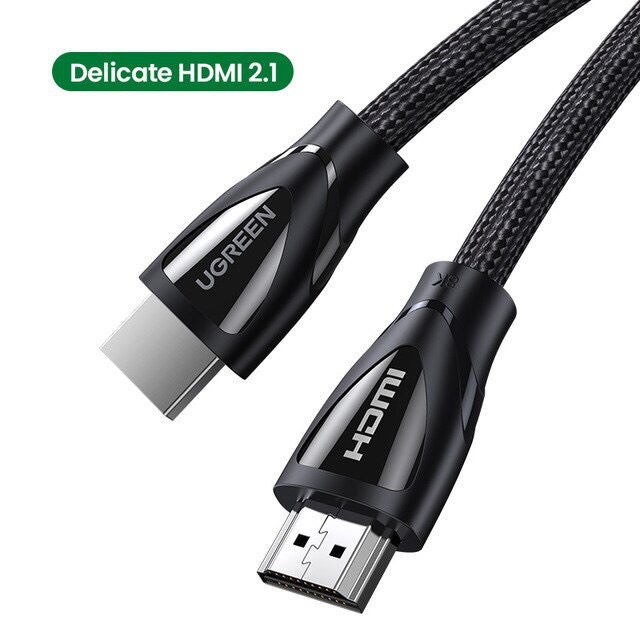 Dây, Cáp HDMI 2.1 dài 2M Ultra HD 8K @ 60Hz Ugreen