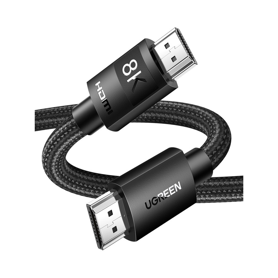 Dây, Cáp HDMI 2.1 dài 5M 8K@60Hz 48Gbps hỗ trợ HDR eARC Ugreen 40182 cao cấp