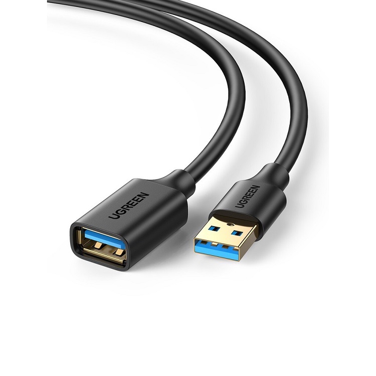 Dây, Cáp nối dài USB 3.0 dài 1,5m âm dương Ugreen 30126 chính hãng