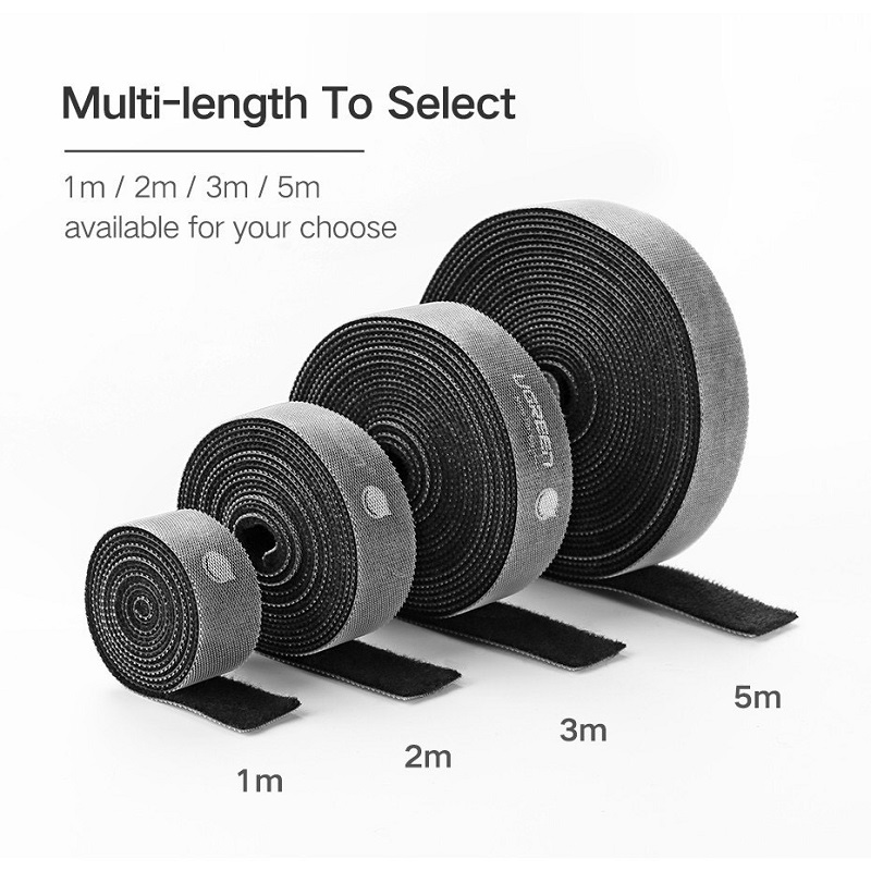 Dây dán Velcro rộng 20mm dài 5M Ugreen 40356 chính hãng