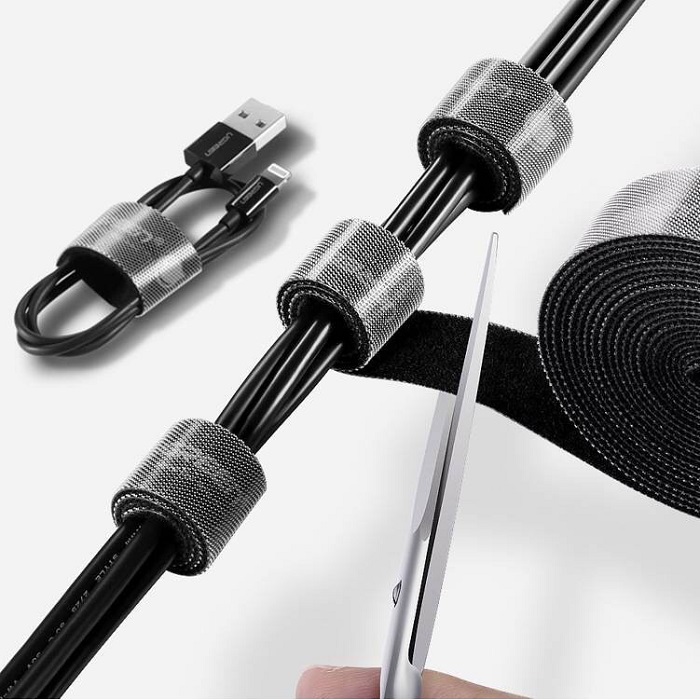 Dây dán Velcro rộng 20mm dài 5M Ugreen 40356 chính hãng