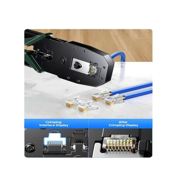 Kìm bấm mạng đa năng 6P/8P Cat5, Cat6, Cat7, Cat8 Ugreen 15115/NW200 cao cấp
