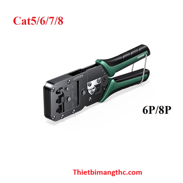 Kìm bấm mạng đa năng 6P/8P Cat5, Cat6, Cat7, Cat8 Ugreen 15115/NW200 cao cấp