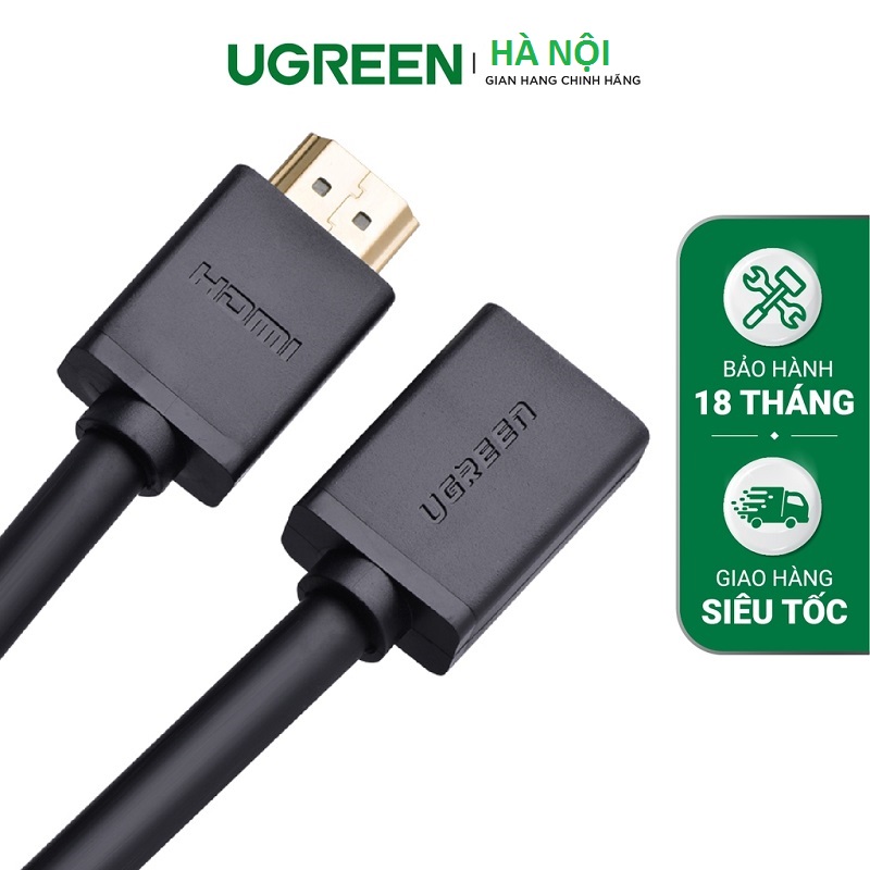 Ugreen 10142 - Cáp HDMI nối dài 2M hỗ trợ 4K 2K ch