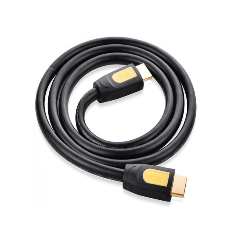 Ugreen 10151 Cáp HDMI Tròn UGREEN 0.75m (Vàng/Đen) chính hãng