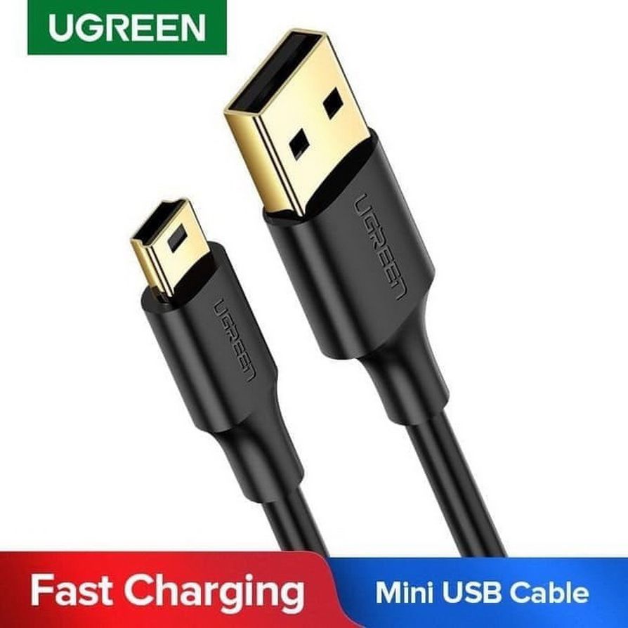 Ugreen 10353 Cáp USB 2.0 to USB Mini 25cm cao cấp