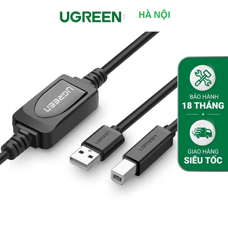 Ugreen 10374, Dây cáp USB máy in 10M Ugreen 10374 