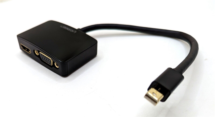 Ugreen 10439, Cáp chuyển đổi Mini Displayport to HDMI và VGA Cao Cấp