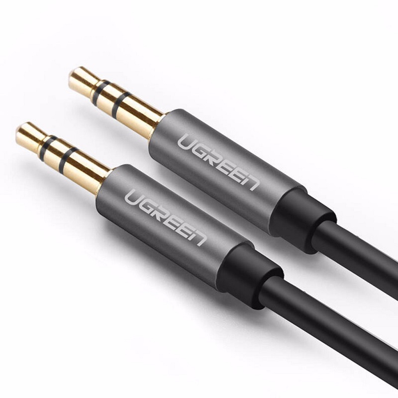 Ugreen 10733 cáp audio 2 đầu 3.5mm dài 1m(màu đen)