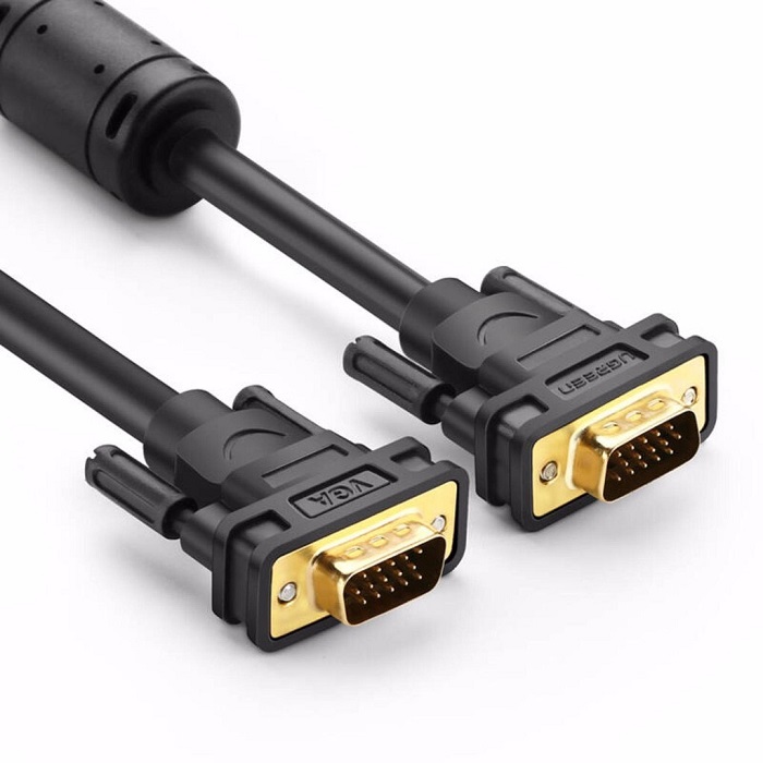 UGREEN 11634, Dây Cáp VGA 15M (3+ 6) dùng cho máy Chiếu, Máy tính cao cấp