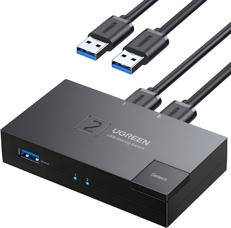 Ugreen 15149 bộ gộp USB 3.0 2 ra 1 cao cấp chính hãng