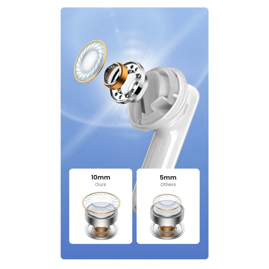 UGREEN 15158 Tai nghe chống ồn chủ động HiTune T6 Hybrid cao cấp