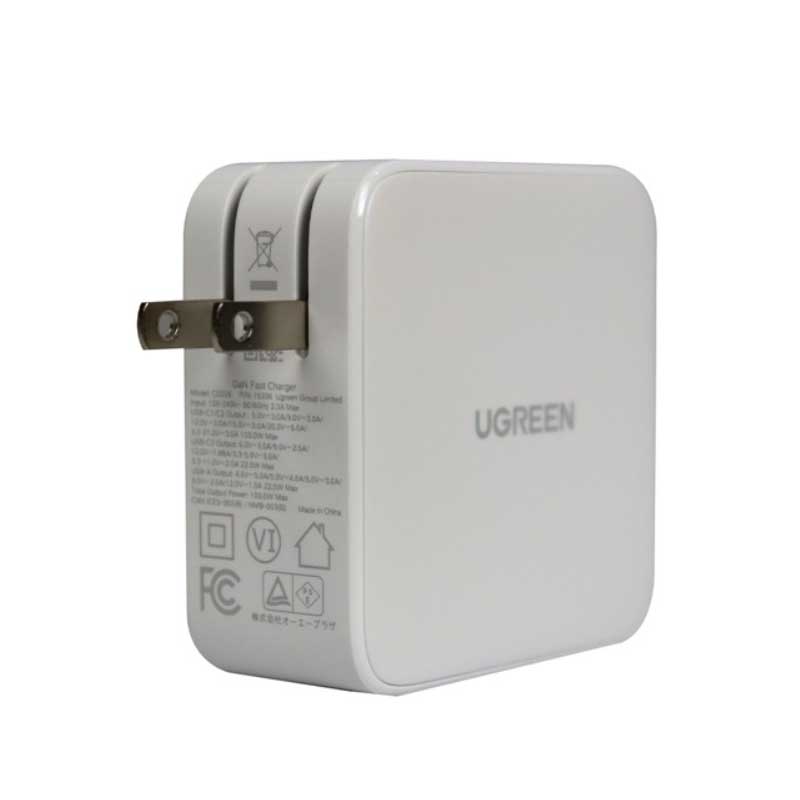 Ugreen 15336 Củ sạc nhanh 100W GaN Nexode 4 cổng,3 USB Type-C và 1 USB Type-A Hỗ trợ QC4+ chính hãng