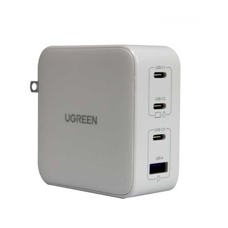 Ugreen 15336 Củ sạc nhanh 100W GaN Nexode 4 cổng,3 USB Type-C và 1 USB Type-A Hỗ trợ QC4+ chính hãng