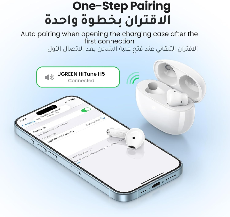 UGREEN 15612 Tai nghe không dây thực sự HiTune H5 cao cấp