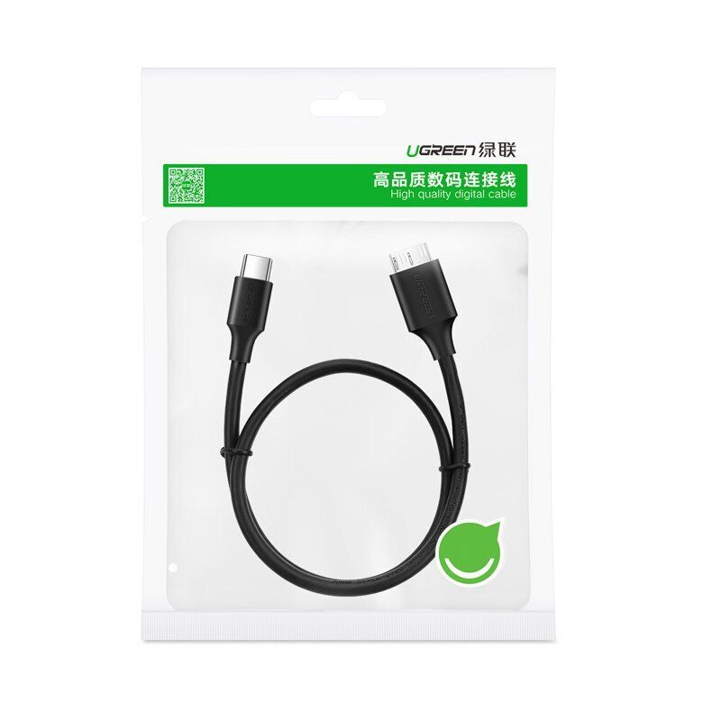 Ugreen 20103 Dây,Cáp chuyển đổi USB type-C to Micro USB 3.0 dài 1M chính hãng