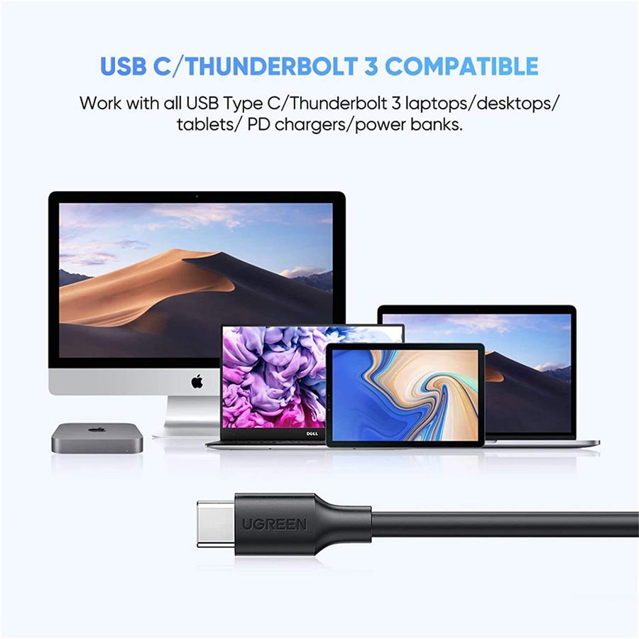 Ugreen 20103 Dây,Cáp chuyển đổi USB type-C to Micro USB 3.0 dài 1M chính hãng