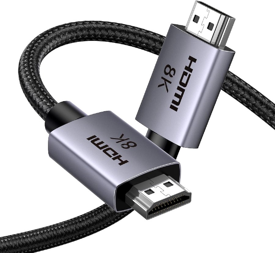 Ugreen 25911 Cáp HDMI 2.1 8K 48Gbps 10FT, 4K@240Hz 120Hz 10K 8K@60Hz, HDCP 2.2&2.3, eARC HDR