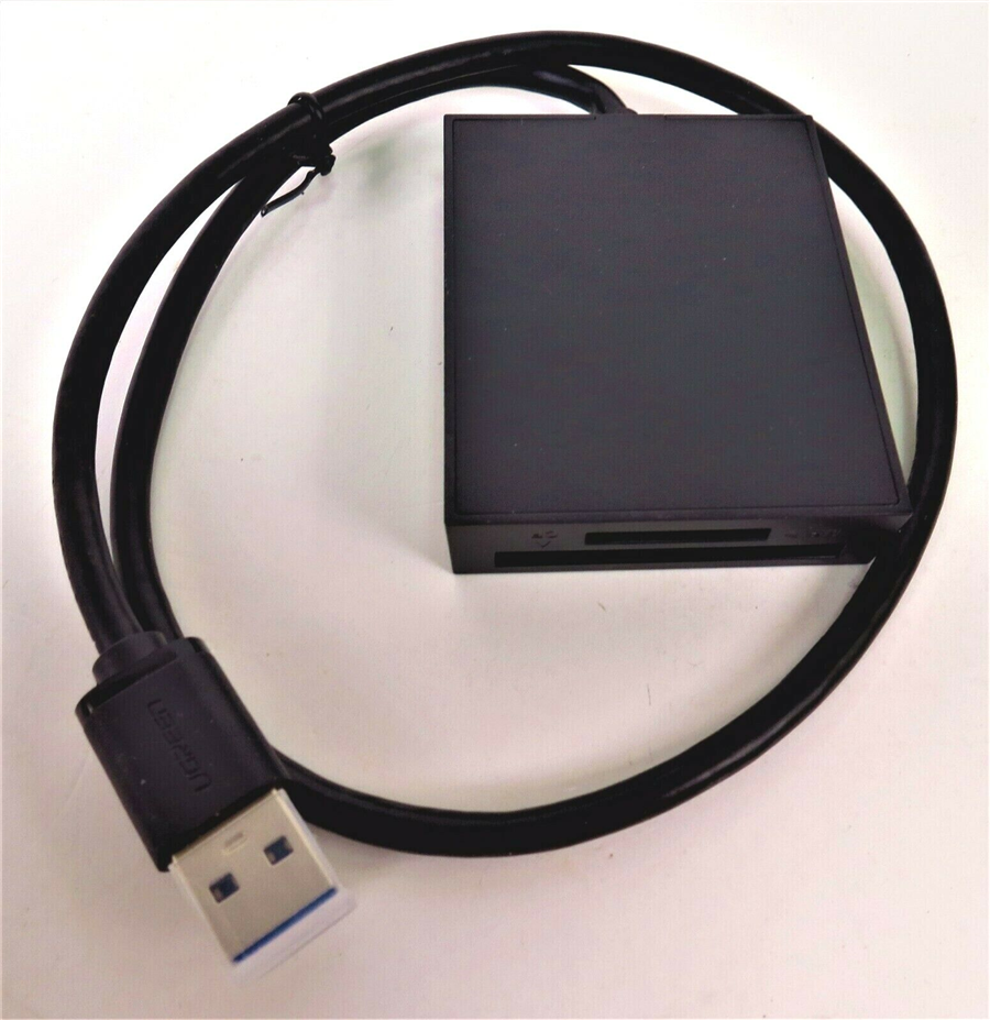 Ugreen 30231, Đầu đọc thẻ USB 3.0 dài 1M hỗ trợ SD/TF/MS/CF Cao cấp