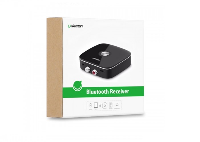 Ugreen 30445 Thiết bị nhận Bluetooth 5.0 Music Receiver cho loa, amply cao cấp