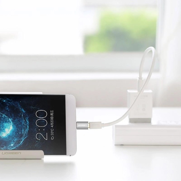 Ugreen 30511 Đầu chuyển đổi USB TYPE C sang MICRO USB vỏ nhôm