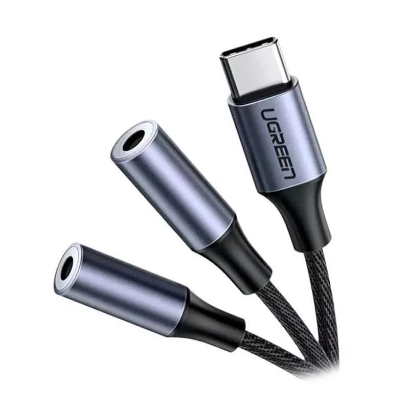 UGREEN 30732 Bộ chuyển USB Type C sang 2 cổng Audio