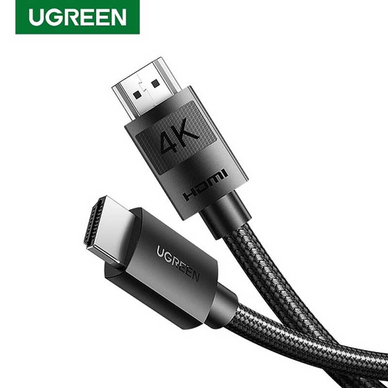 Ugreen 30999, Dây Cáp mạng 2.0 dài dài 1M boc nylon 4K@60Hz cao cấp