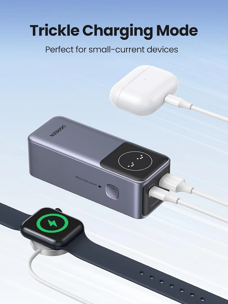 UGREEN 35526B Pin dự phòng Sạc nhanh Nexode 12000mAh 100W , USB C chính hãng