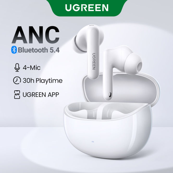 UGREEN 35725 Tai nghe không dây WS206 HiTune T3 Pro - Màu trắng, chống ồn chủ động