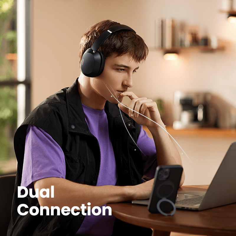 Ugreen 35757 Tai nghe Bluetooth chụp tai chống ồn Hitune Max 5C - HP203