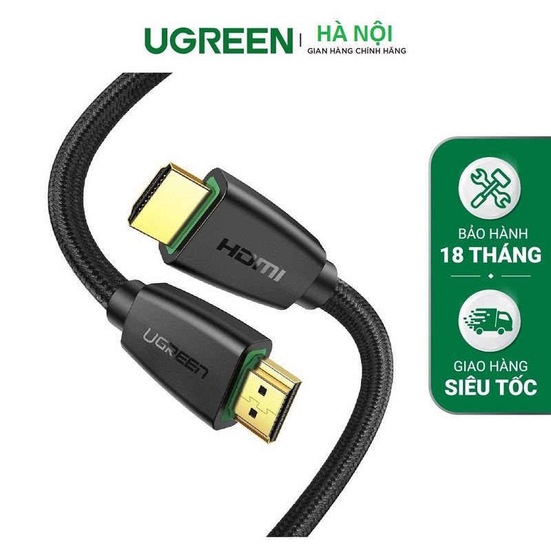 Ugreen 40416 Dây, Cáp HDMI 2.0 dài 15m chính hãng 